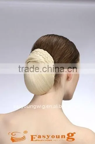 Wholesale blonde magic hair bun twist, hair bun sponge