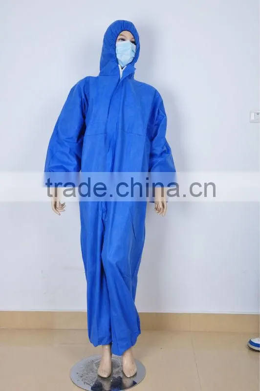 isolation non-woven disposable coverall