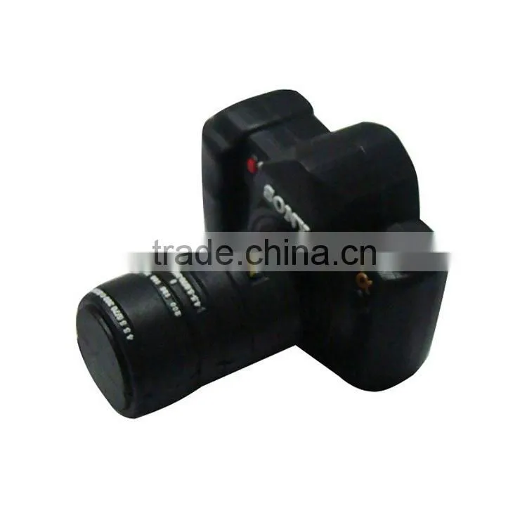 2016 Customized high quality pvc usb flash drive, 3D camera shaped pvc usb