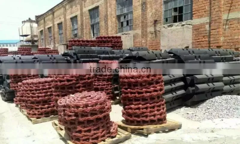 excavator track link for EX400 ,9200210,ex400 track chain ,track roller ,idler ,top roller
