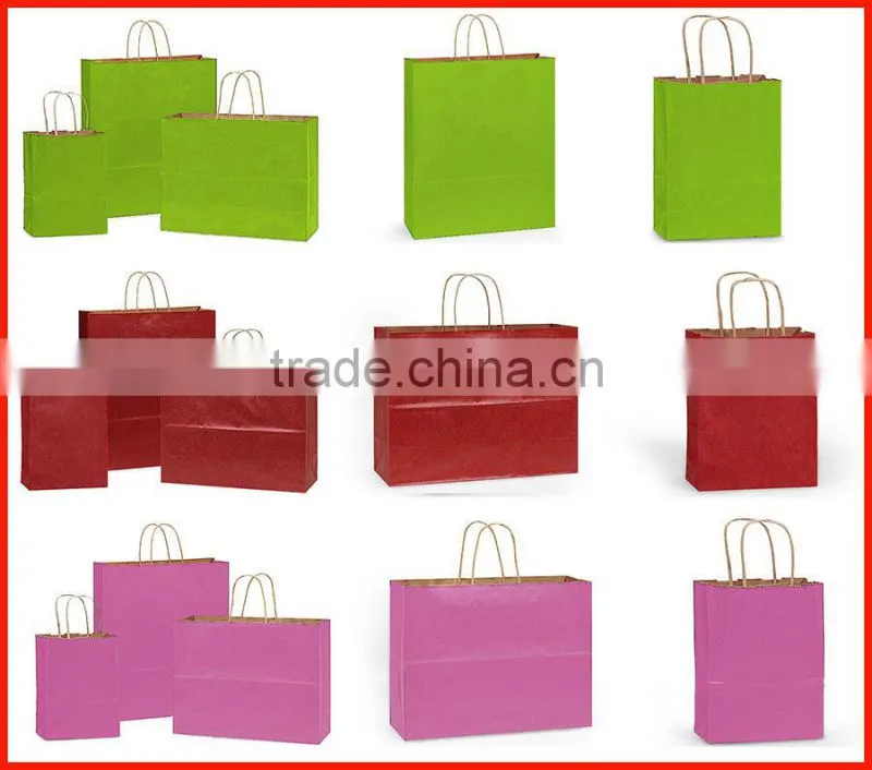 different types of brown paper kraft bag & brown kraft paper bags wholesale