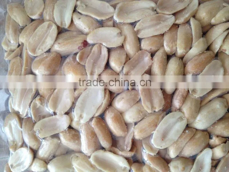 Roasted Blanched Peanut Kernels Split, Blanched Peanut half split
