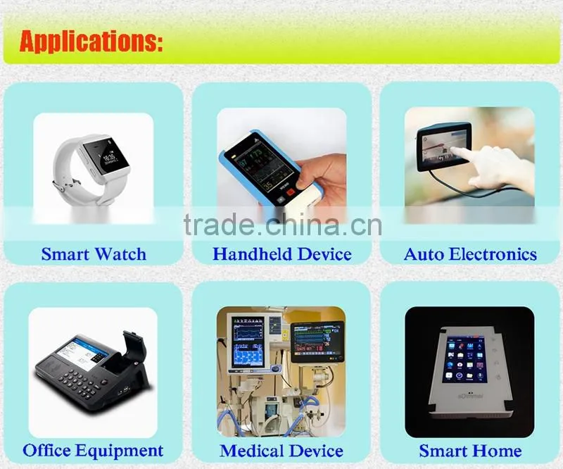 TFT LCD display 7" industrial touch screen panel pc linux