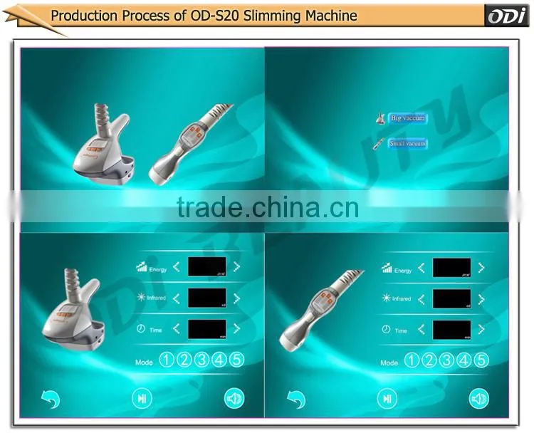 OD-S20 Spa wanted anti cellulite roller massage vellashape