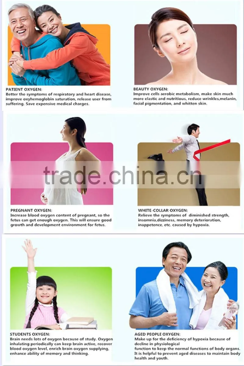CE Certificated Portable Oxygen Making Machine Oxygen Concentrator 90% Purity Oxygen Machine for Health