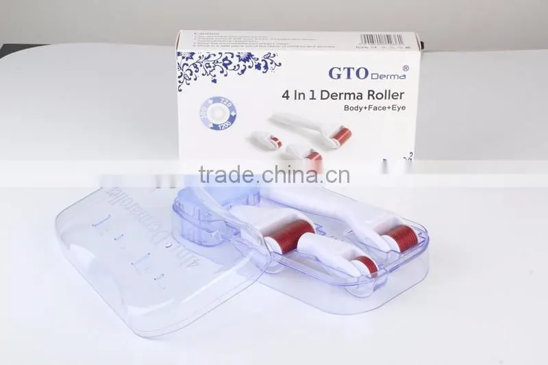 Mesotherapy 300/720/1200 needle 4 in 1derma roller with Medical CE