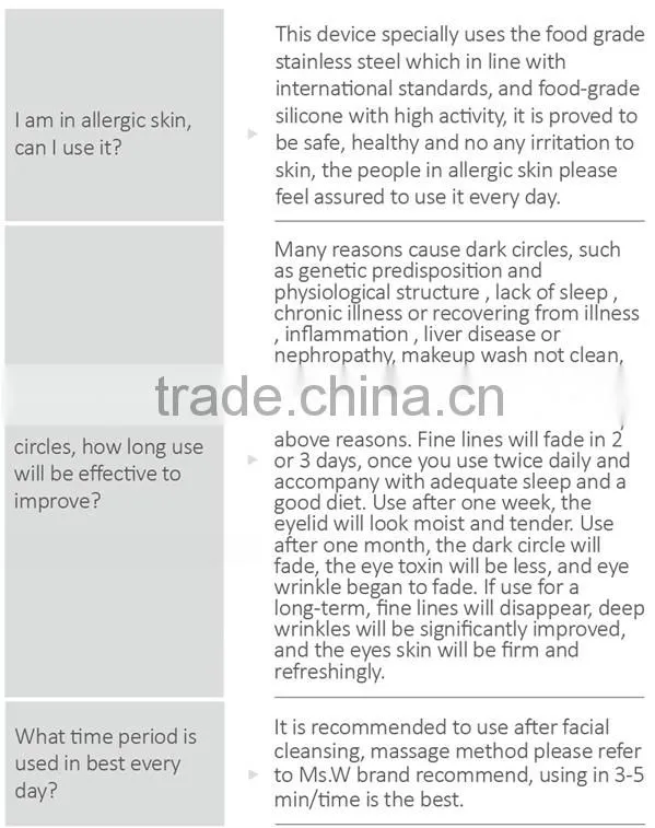 China Factory Supply New lectric Eye Anti-aging Massage Massager Wrinkle Eraser Eye Massage Vibration Pen