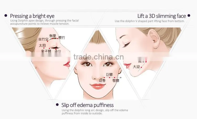 Home use electrc facial skin beauty care massager for facial care