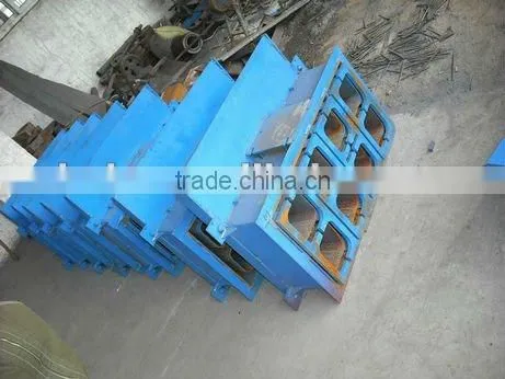 Semi-automatic cement brick making machine