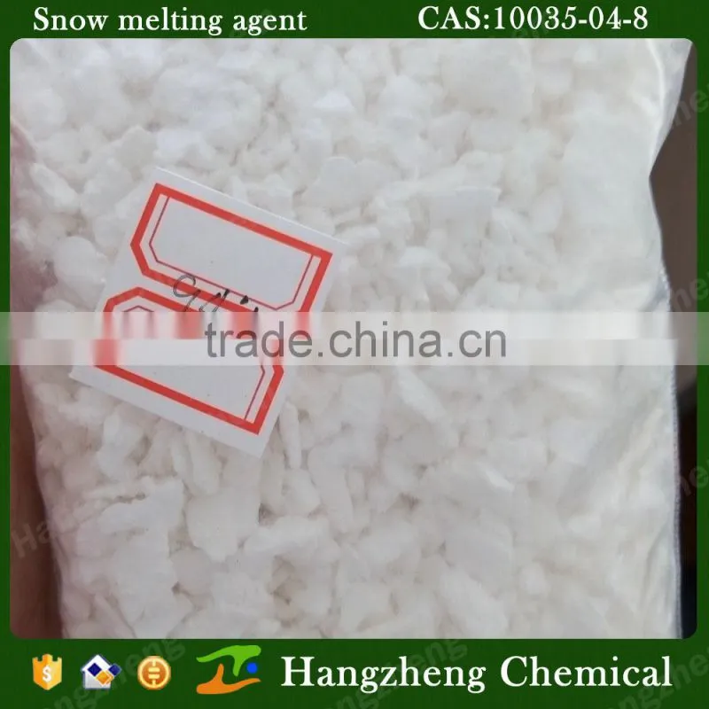 granule Calcium Chloride(CaCl2) snow melting agent flakes