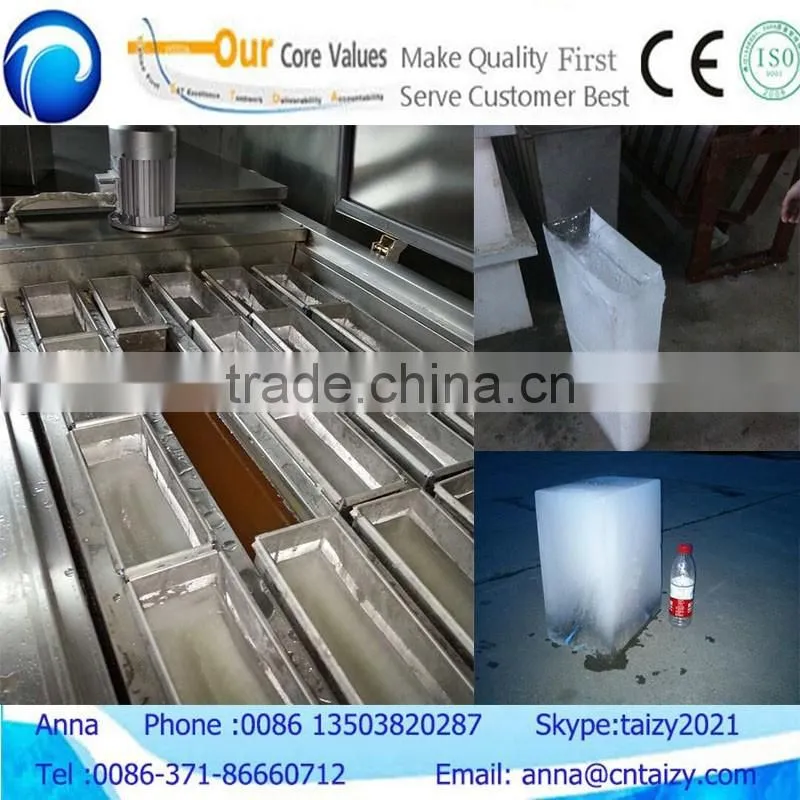 2017 Commercial Freezing Block Ice Making Machine With Large Capacity