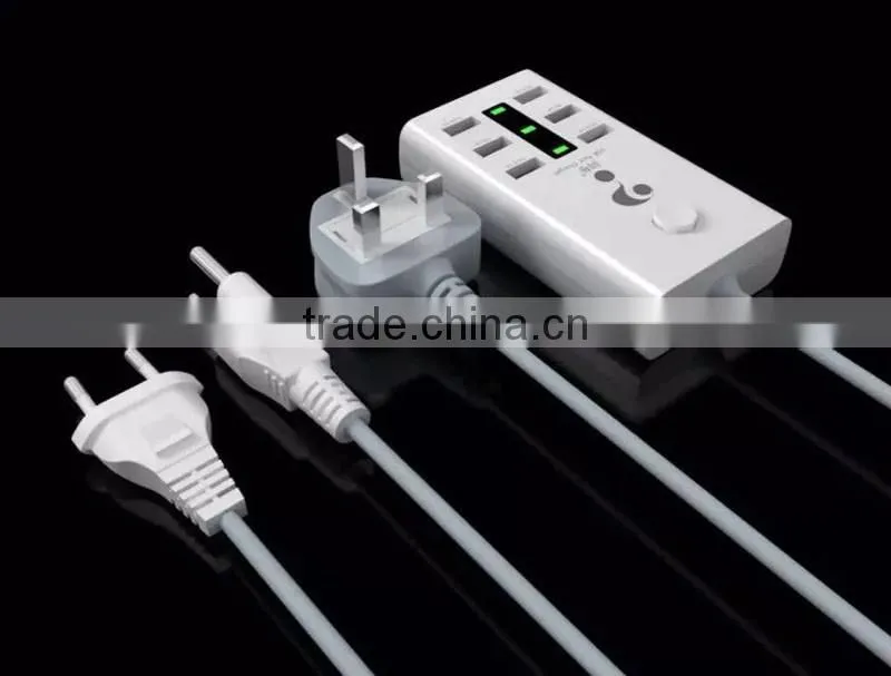 7.2A 6 port Smart USB Desktop Charger Station