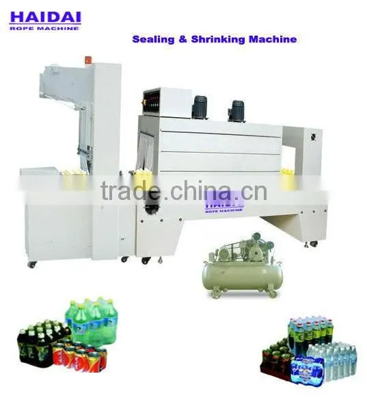 easy operation PE Film shrink machine for bottles