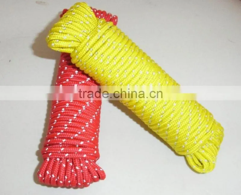 polypropylene rope solid braid rope pp rope
