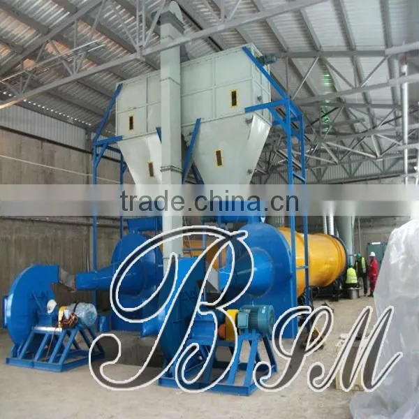 BSM high capacity hot selling drum rotary dryer for chicken manure
