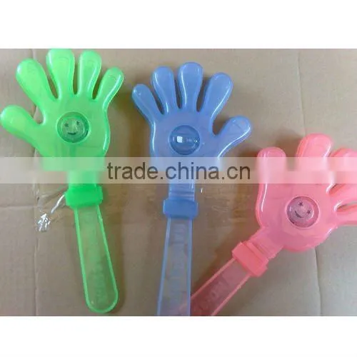 LED flashing hand clap,flashing light up novelty toy clapping pat