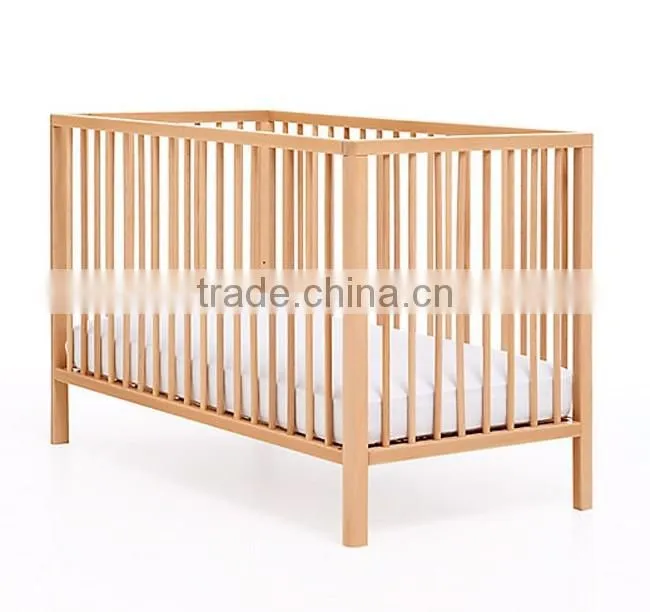 120x60cm mattress Europe New Born Wooden baby Bed