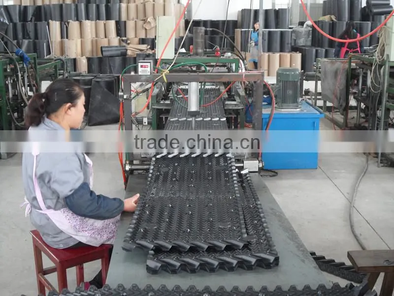 Open and closed cooling Tower Fill sheets PVC filler/ 1100/1200*500mm cooling tower filler/Original PVC Square Fill