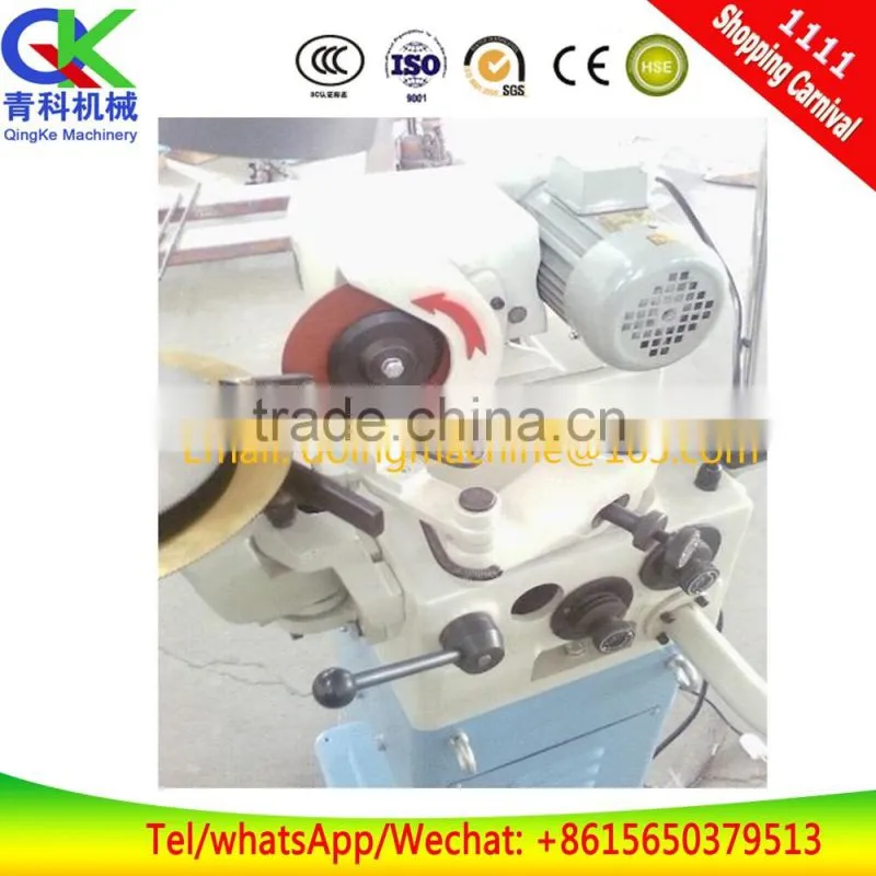 Circular saw blade grinding machines