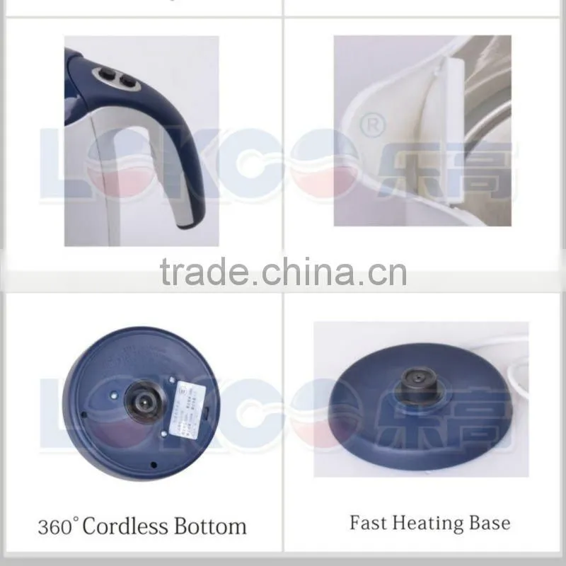 2012 Mini Newest Style Plastic Electric Water Kettle with GS/CE/CB cert