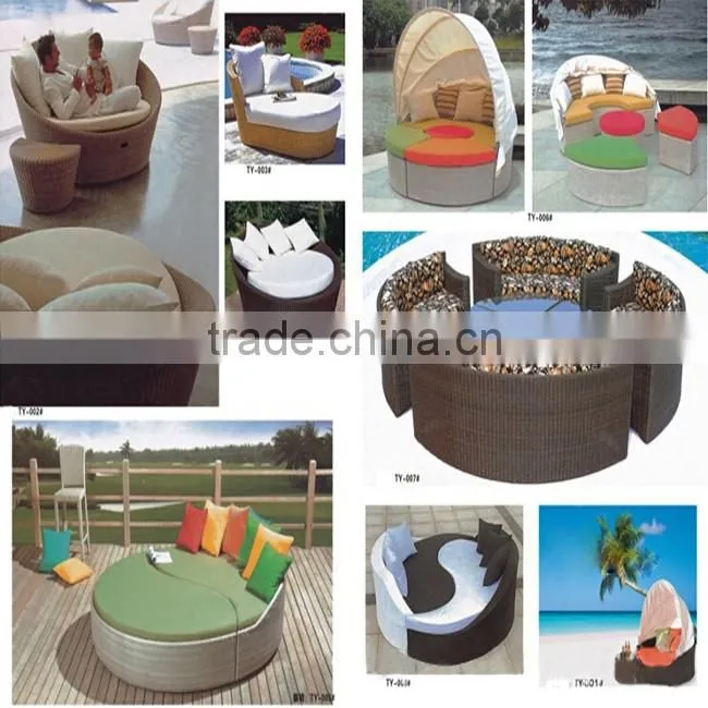 S&D European Standard Rattan wholesale garden furniture