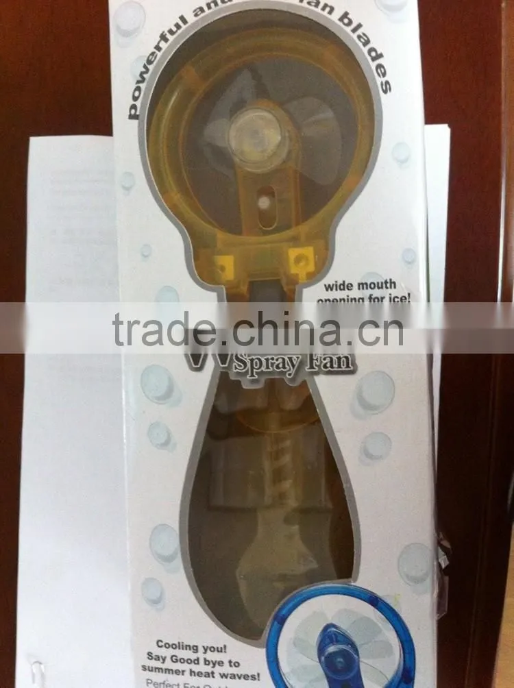 cooling water spray fan mini handheld spray fan cooling fan misting fan water spray bottle fan water cooling fan water spray fan
