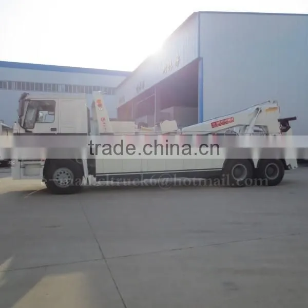 300Hp SINOTRUK HOWO 6*4 Large Wrecker Truck 20 ton