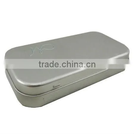 decorative rectangular tin boxes with lids