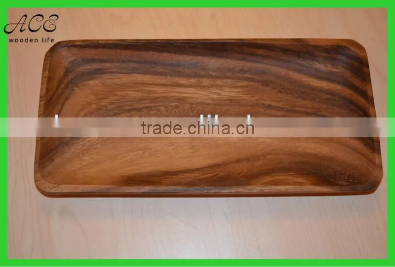 Rectangular wooden tray Wooden serving tray Wooden tray