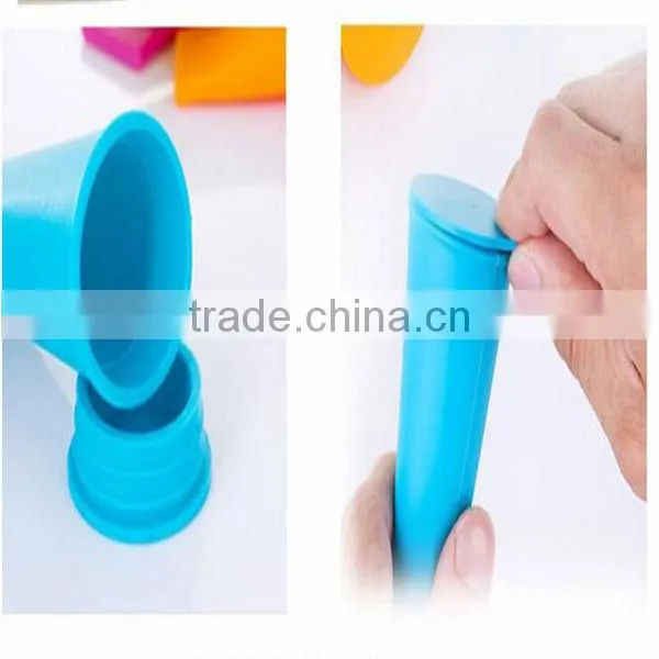 Custom color popular silicone ice pop mold