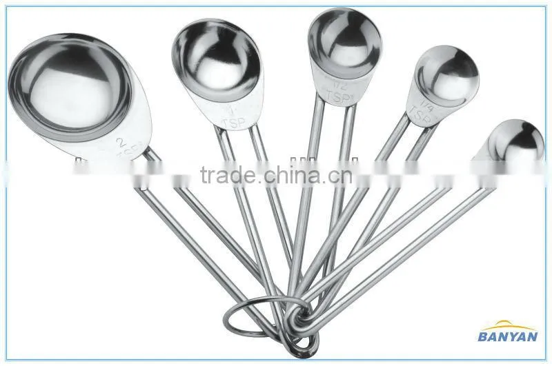 hot sale stainless steel wholesale measuring spoons