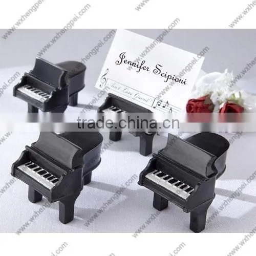 Wedding piano seat card seat clamp