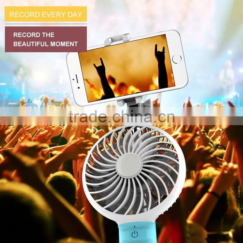 2016 multifunction selfie stick portable selfie stick with rechargeble mini fan