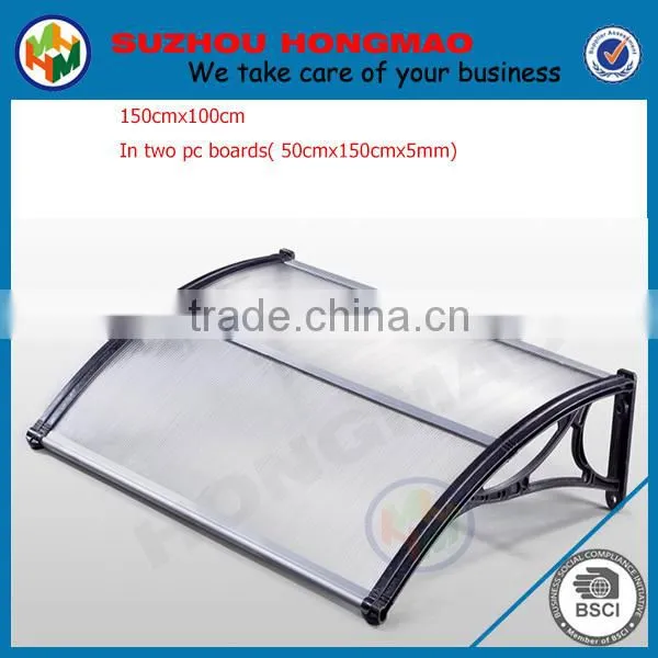 PC door window balcony used aluminum awnings for sale