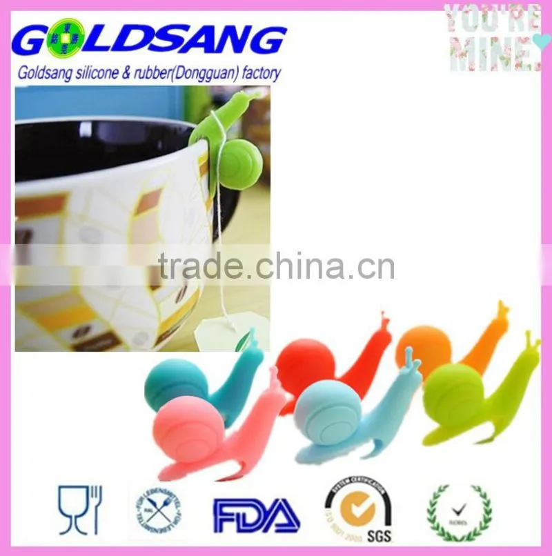 snail shape Silicone Party Wine Glass Bottle Drink Markers