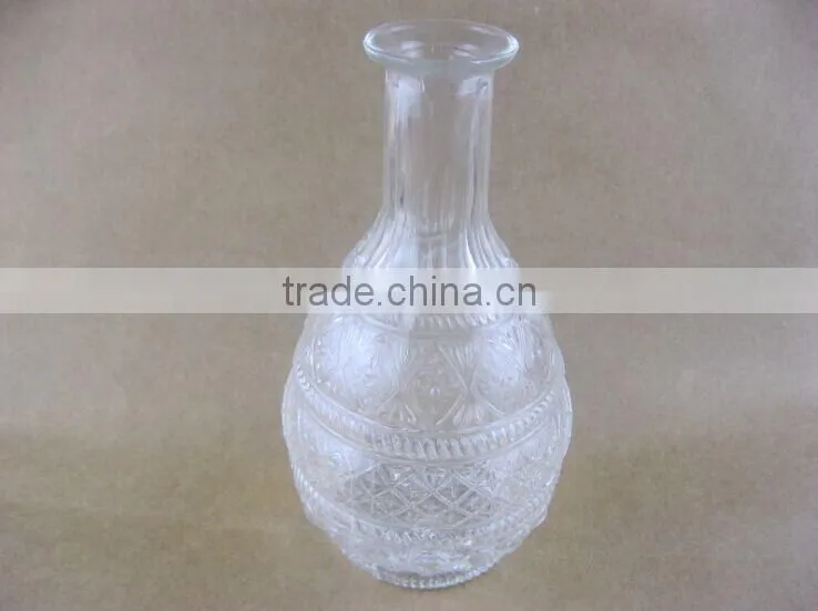 craving glass wine bottle/ glass bottle