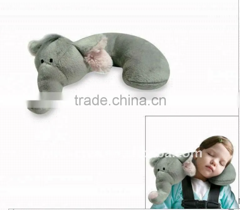 Travel Buddies Plush Children's Neck Pillow - Giraffe