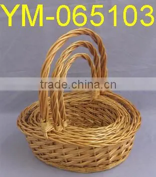 New Design Willow Basket Hot Sale