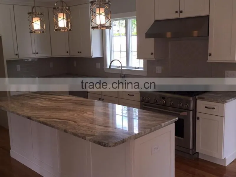 Gallaxy White Granite Kitchen Countertop