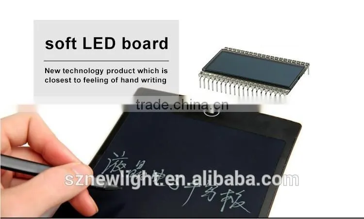 TFT/Memo Pads/ Black/ Capacitive screen, LED writing tablet , Battery power . good price .