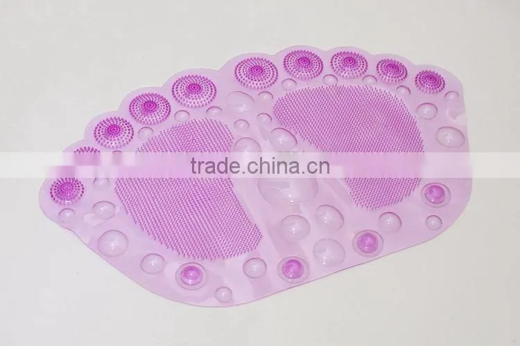 Yiwu low price anti bacteria anti-slip pvc rubber bath mat