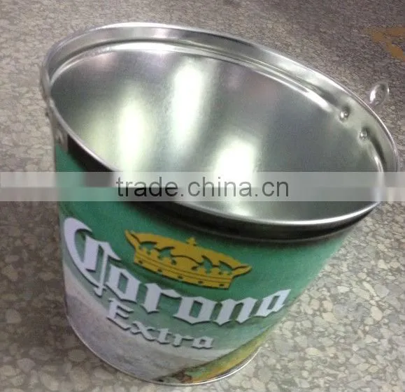 Metal Ice Bucket for Wine Bottles, Metal Bucket