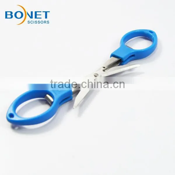 SFI0001A/B CE qualified 4" Professional Stainless Steel fish folding scissor