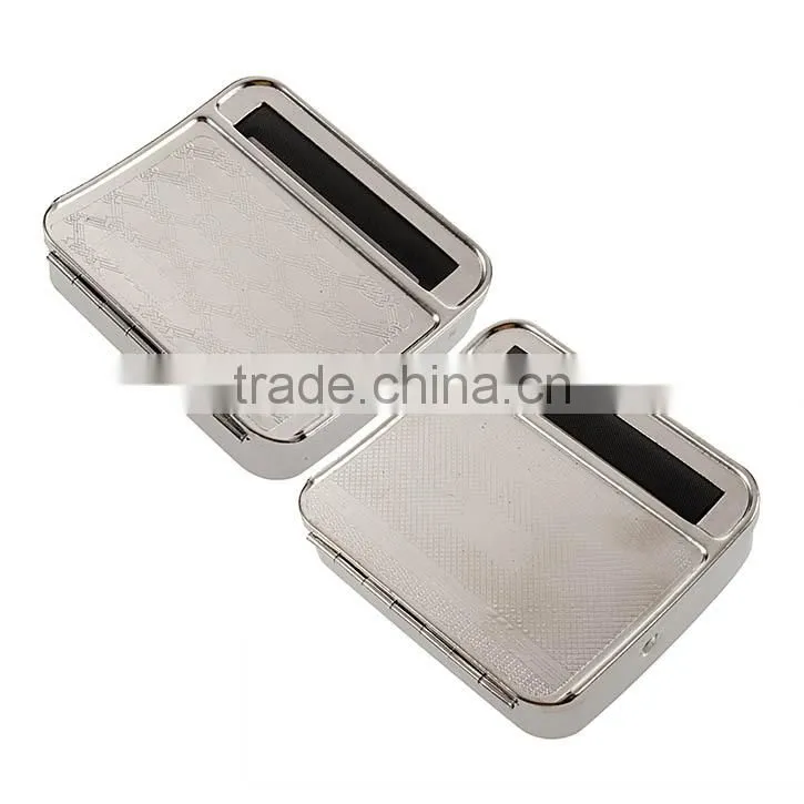 New Cigarette Rolling Tobacco Machine Metal Cigarette Box Cigarette Case