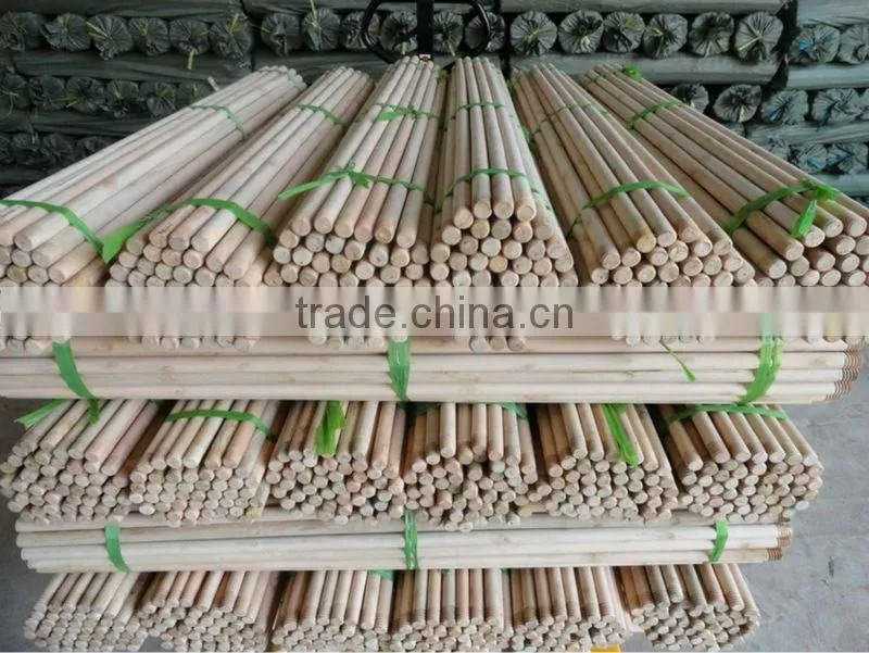 wooden mop stick handle