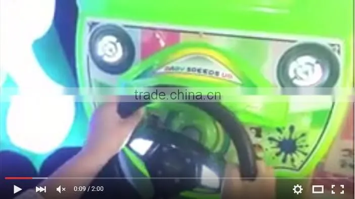 2016 new game machine arcade kids racing car hot sell simulator game machine for sale