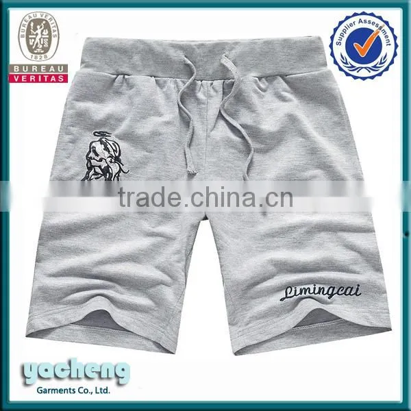 high quality sport shorts man palazzo pants 100% cotton track pants mens sports short track pants