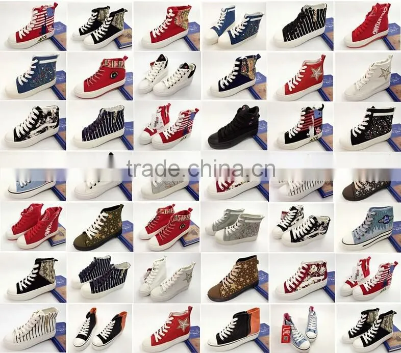 GZY lots of canvas shoes women manufacturer China