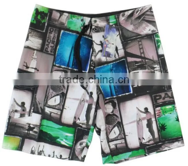 Mens fashion hot-sell summer surfing trunk men's beachwear