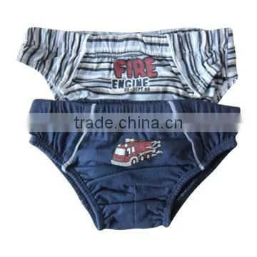 Colorful for 100% cotton boy briefs&body fit underwear